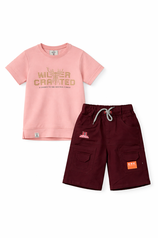 (Copy 2 Boy Casual Outfit Set (BGGM-