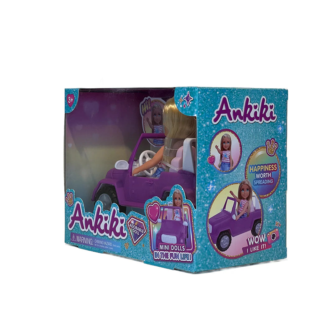 Ankiki Self Driving Tour Doll car (606013) 3+Years