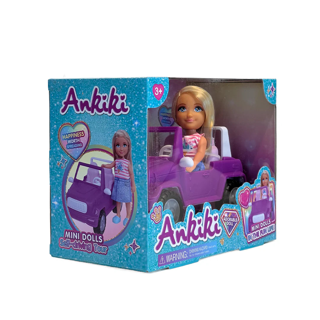 Ankiki Self Driving Tour Doll car (606013) 3+Years