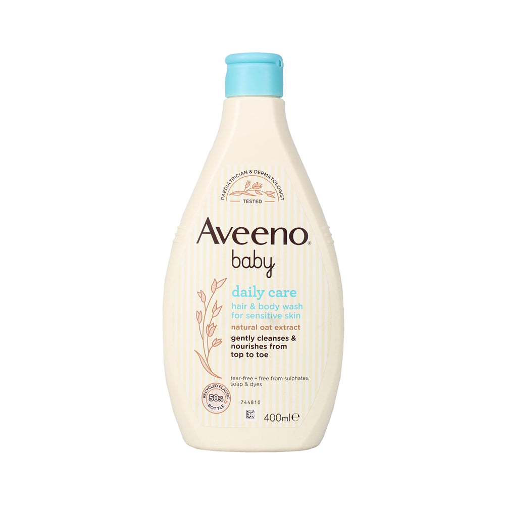 Aveeno Baby Daily Care Hair & Body Wash for Sensitive Skin 400ml
