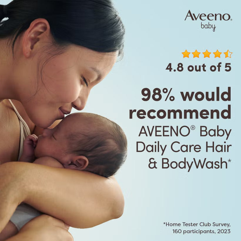 Aveeno Baby Daily Care Hair & Body Wash for Sensitive Skin 400ml