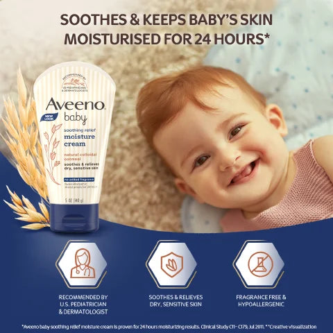 Aveeno Baby Soothing Relief Moisture Cream 227g