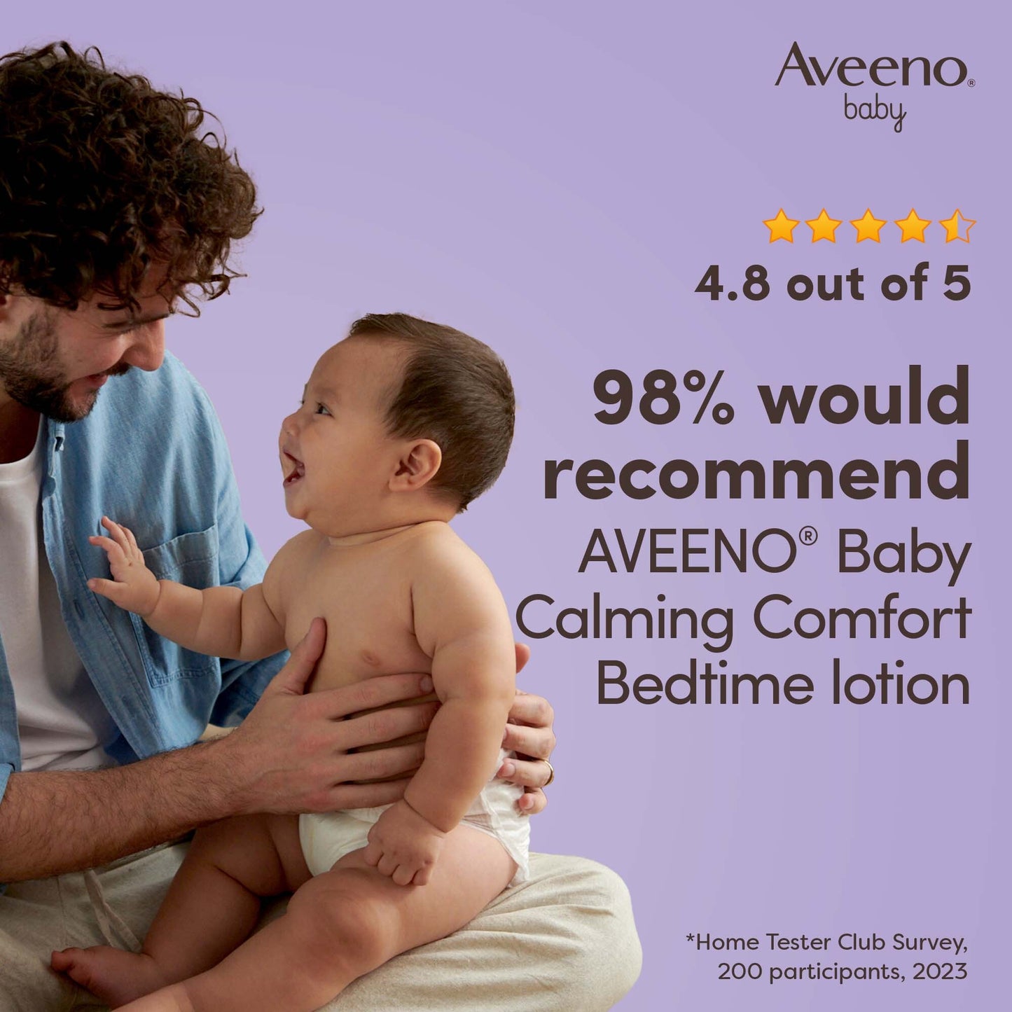 Aveeno Baby Calming Comfort Bedtime Bath & Wash 250ml