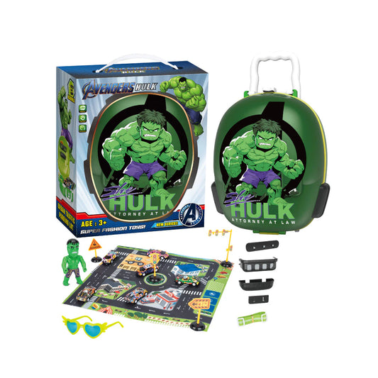Avengers Hulk Trolley Case Playset (020) 3+Years