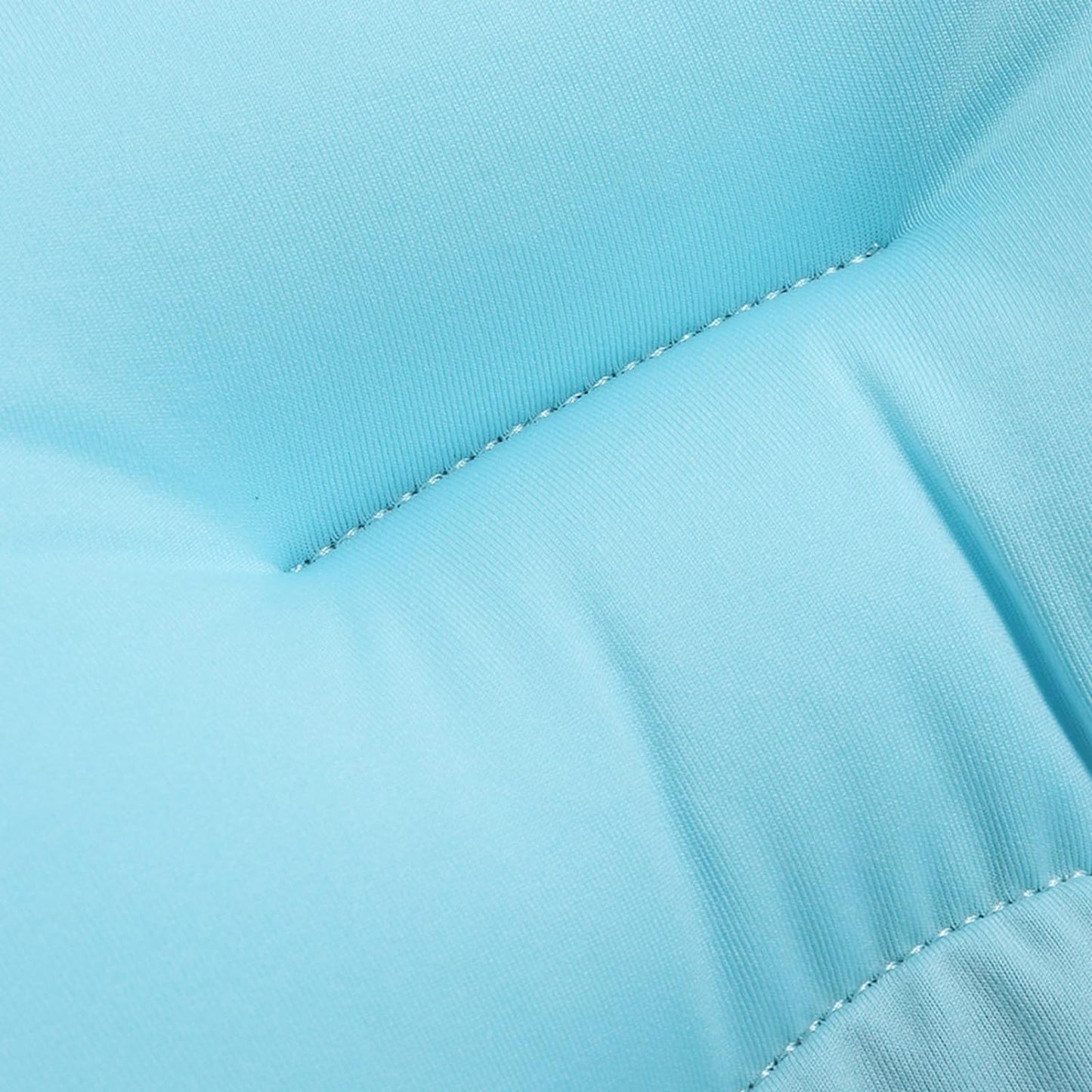 Baby Adjustable Infant Baby Tub Seat Cushion (Blue Bear Shape)