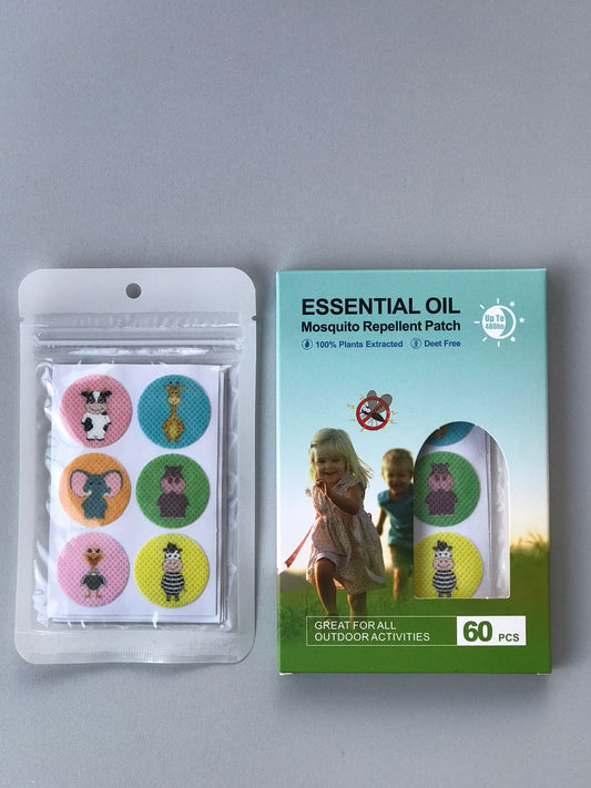 Baby Anti Bite Mosquito Repellent Stickers 60 Pieces