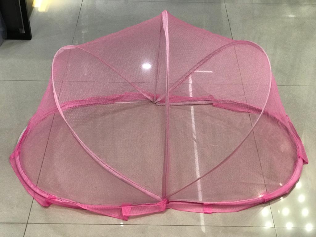 Baby Foldable Mosquito Net Soft & Steel Mixed
