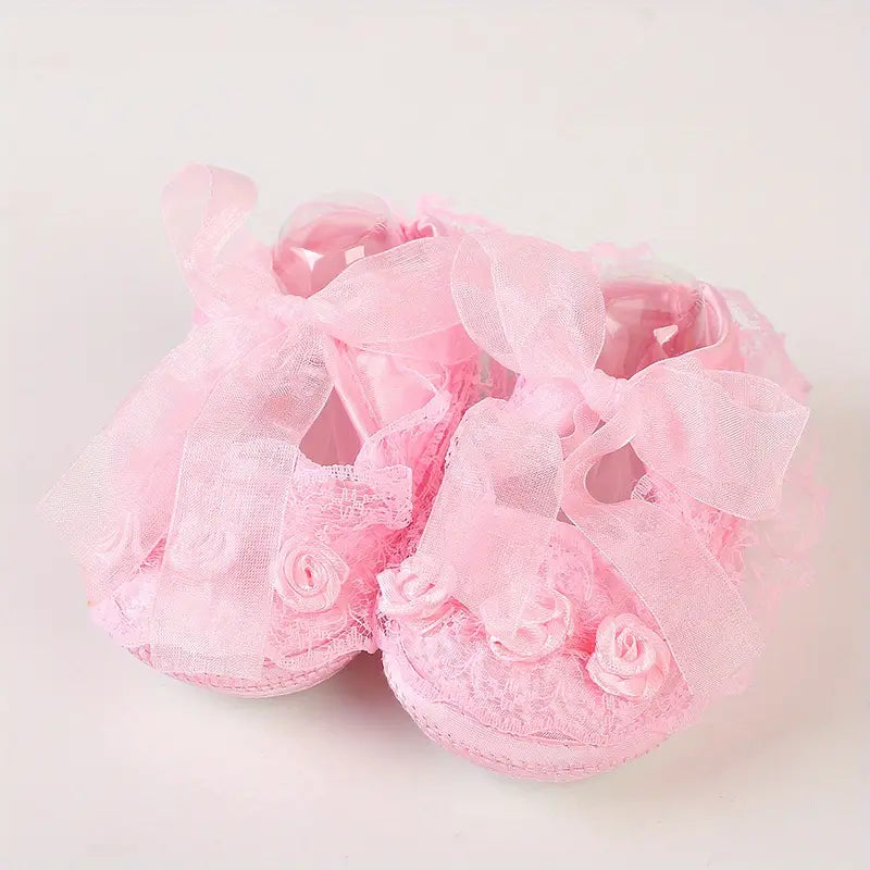 Baby Girls Lace Soft Shoes