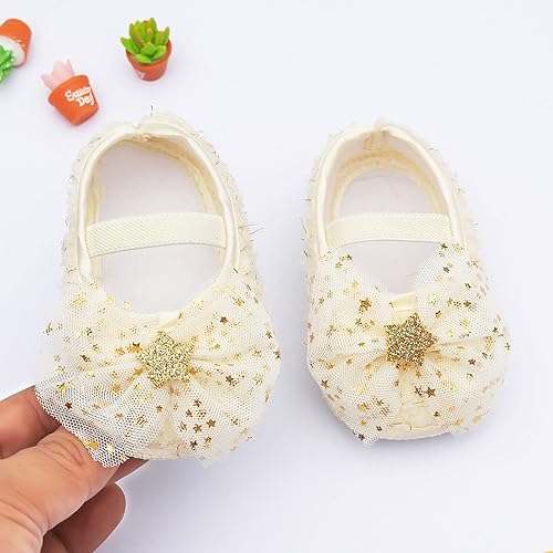 Baby Girls Soft Shoes- Yellow