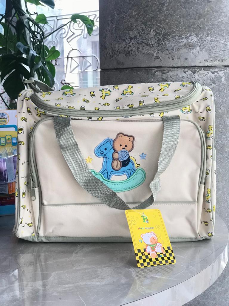 Baby Kingdom Diaper Bag pcs- Olive