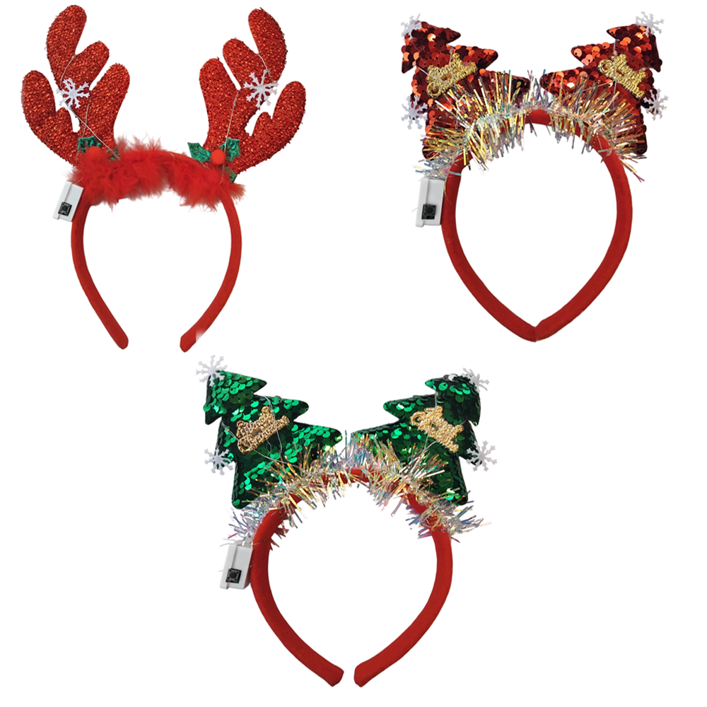 Baby Lighting Christmas Headband (Random)