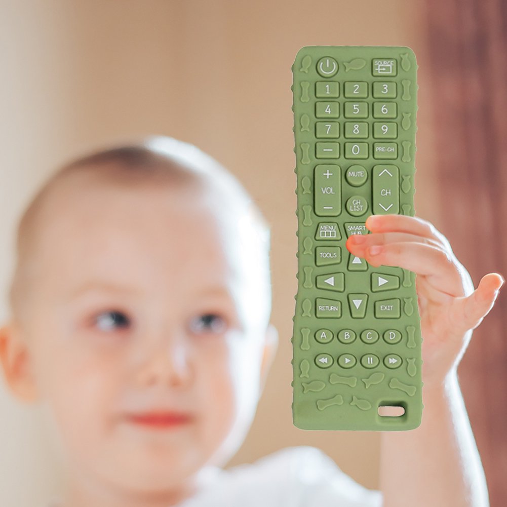 Baby Remote Control Shaped Silicone Teether Type 2 (3m+)
