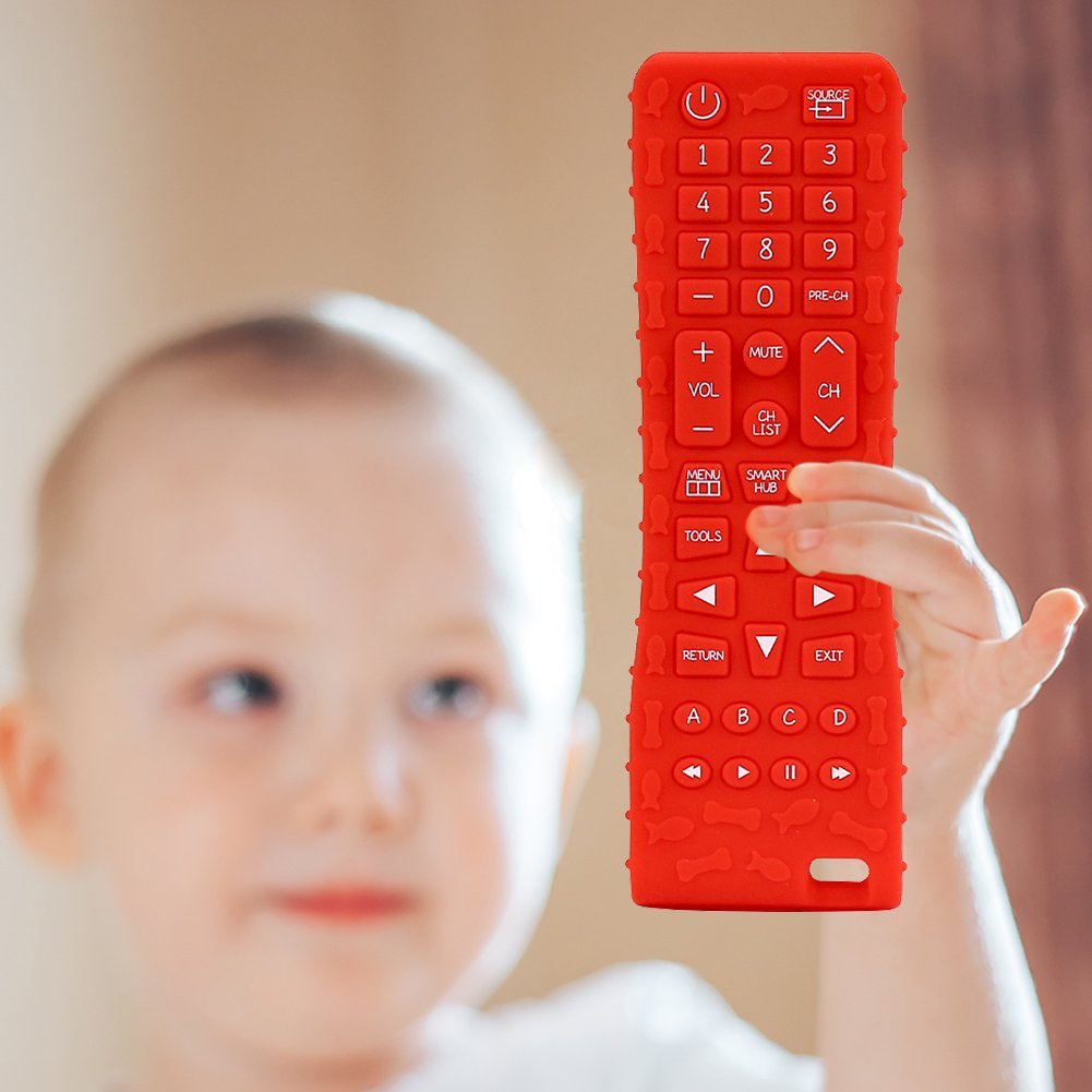 Baby Remote Control Shaped Silicone Teether Type 2 (3m+)