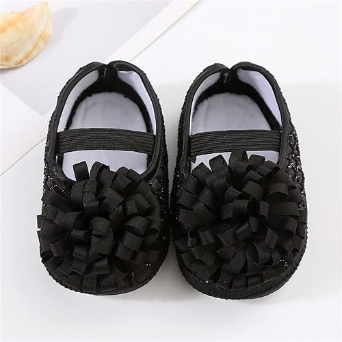 Baby Fashion Cotton Shoes- Black