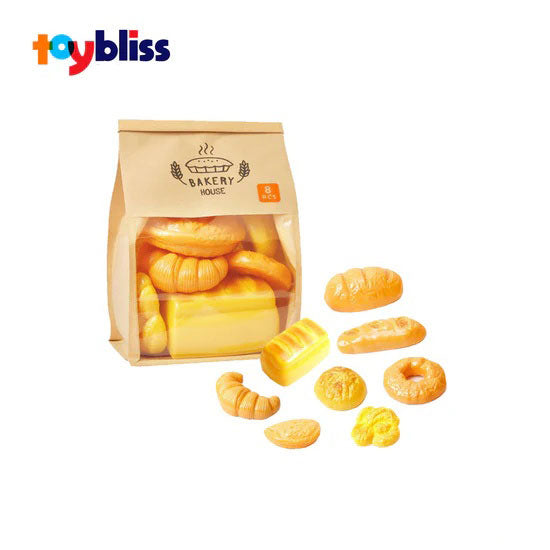 Bakery Playset Bread & Food 8Pcs (A35-4) 3+Years