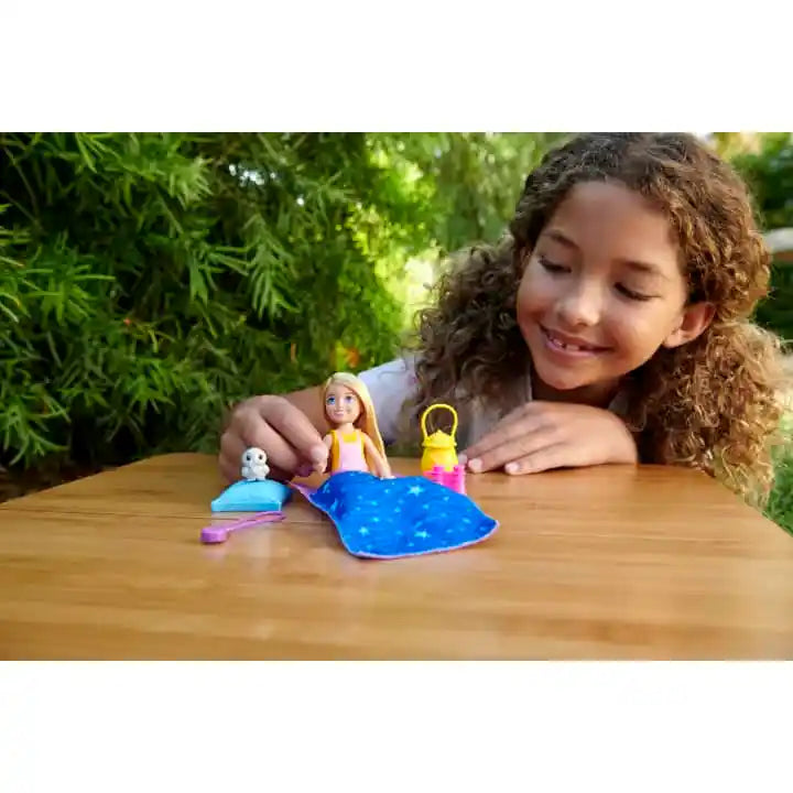Barbie HDF77 Chelsea Camping Doll
