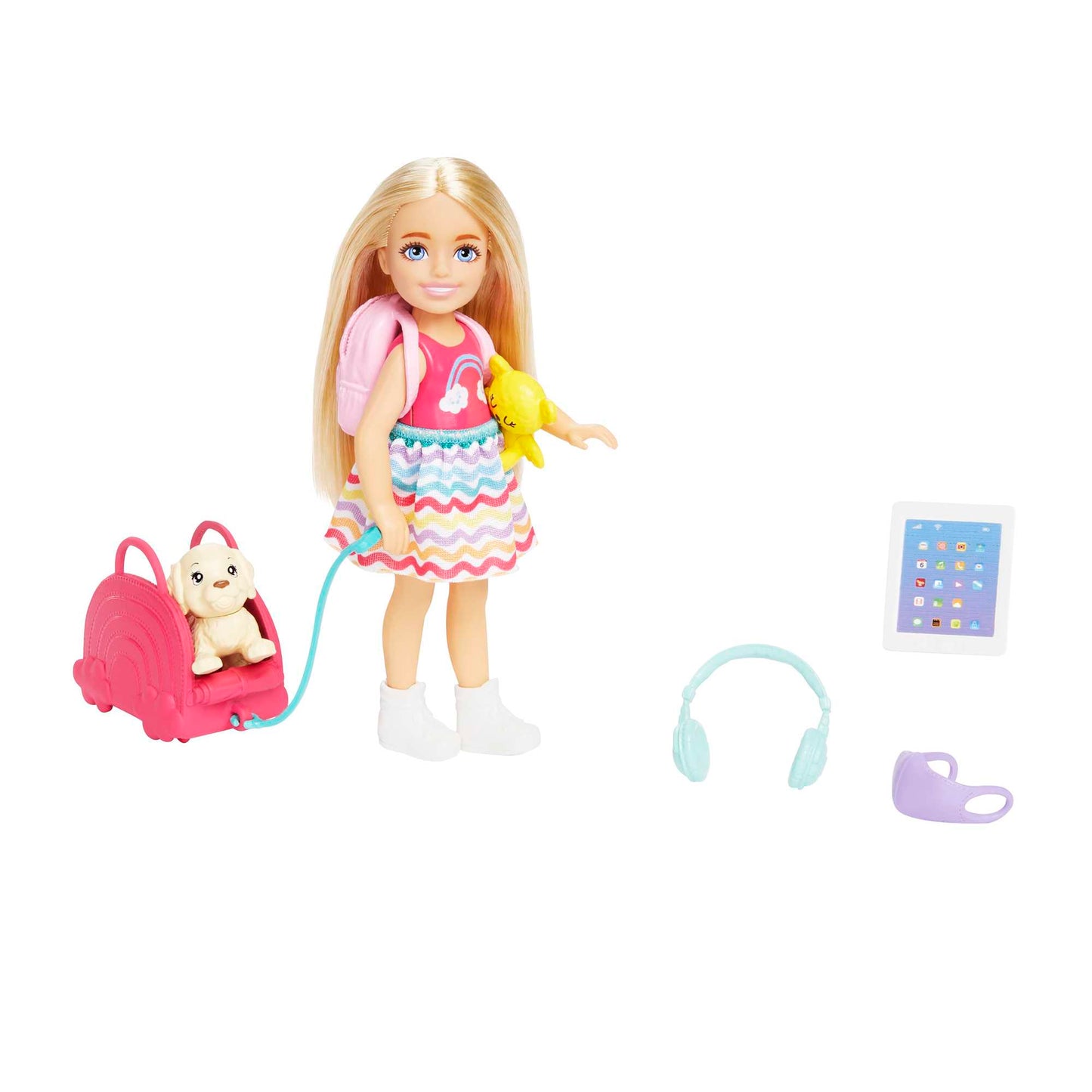 Barbie HJY17 Chelsea Travel Set With Puppy
