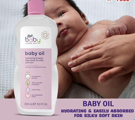 Boots Baby Oil 300ml
