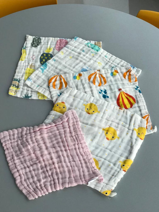 Burp Cloth 5 Pcs Set