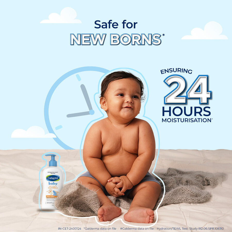 Cetaphil Baby Daily Lotion with Organic Calendula 400ml
