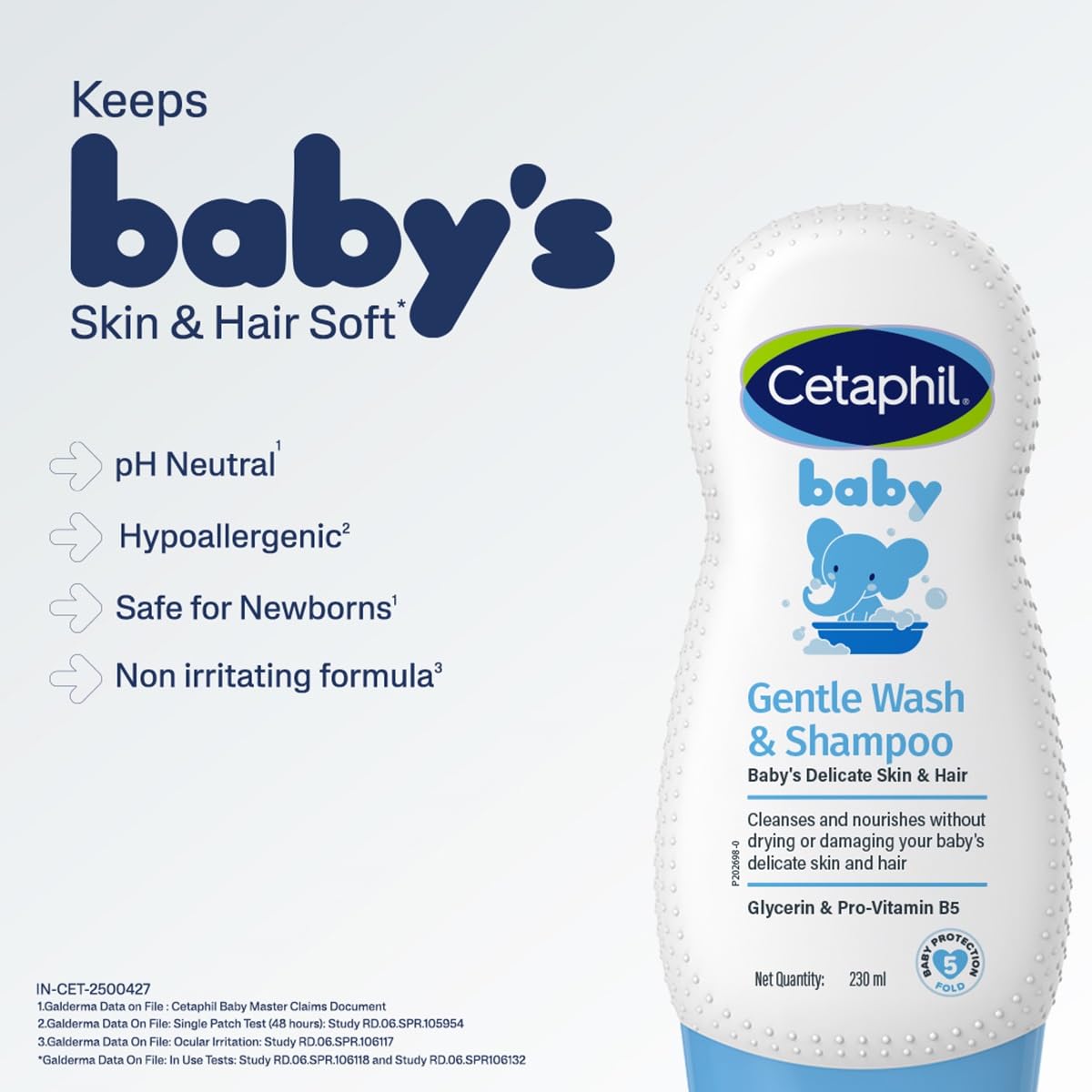 Cetaphil Baby Gentle Wash & Shampoo 230ml