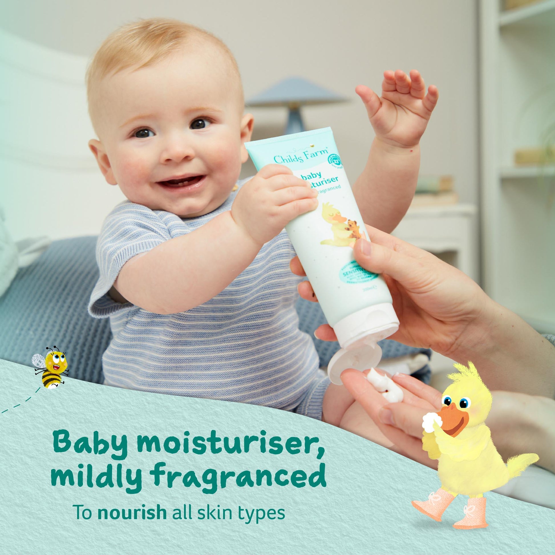 Childs Farm Baby Moisturizer Mildly Fragranced 200ml