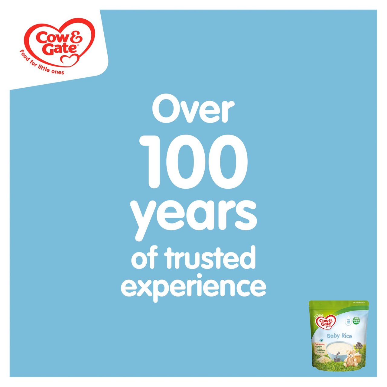 Cow & Gate Baby Rice Baby Cereal (From 4-6m) 100g