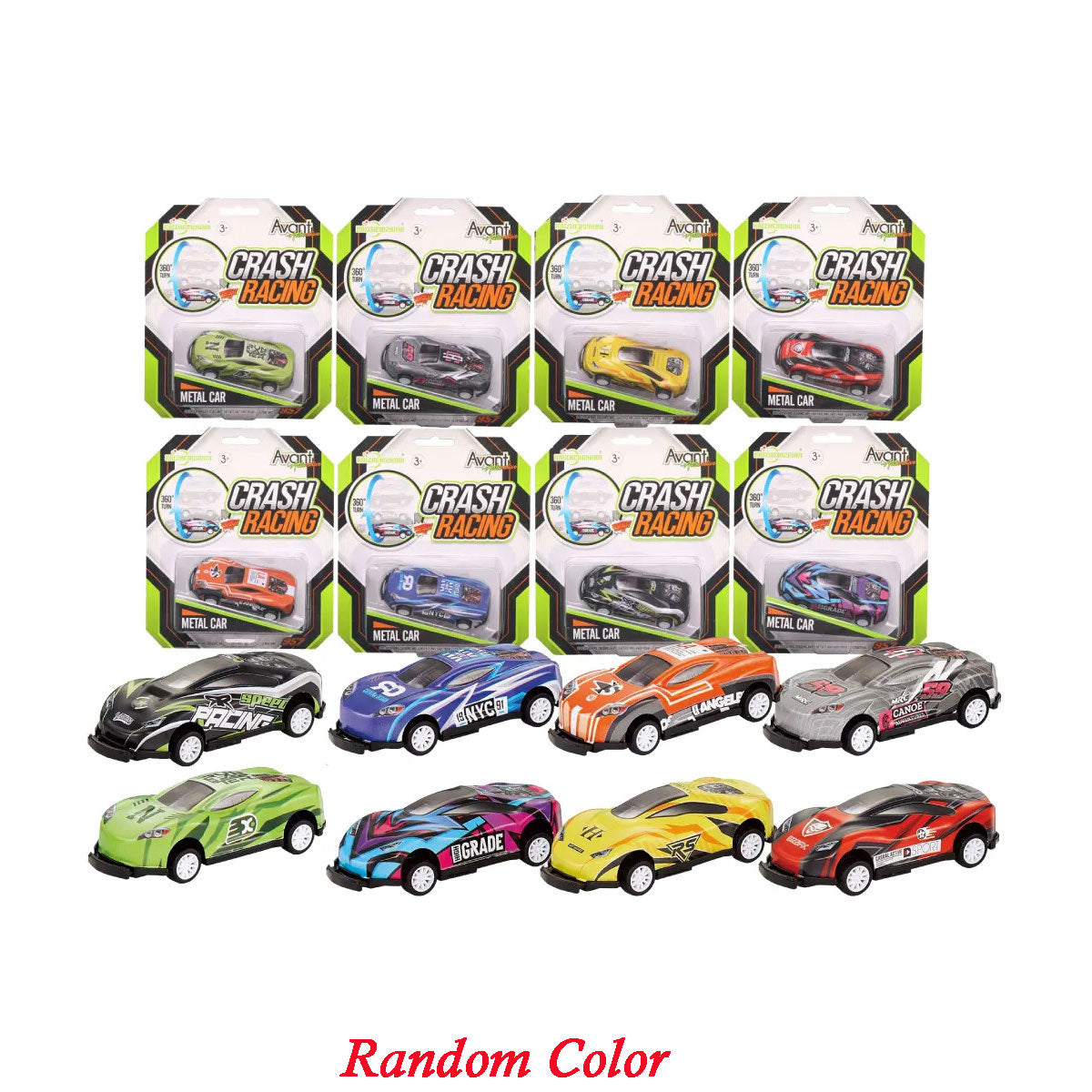 Crash Racing Cars (KZ957-006) 3+Years