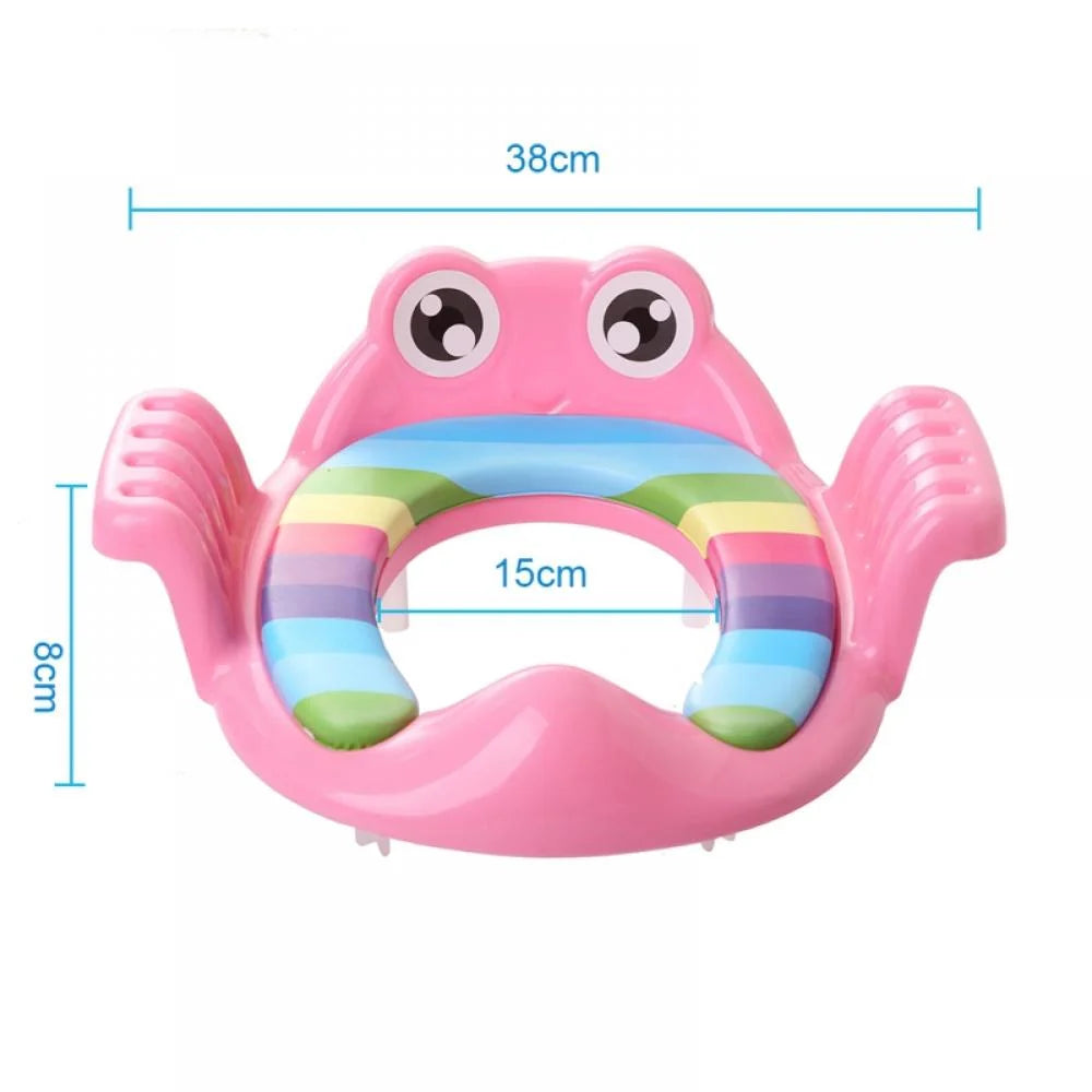 Cute Cartoon Comfortable Potty Seat- Pink