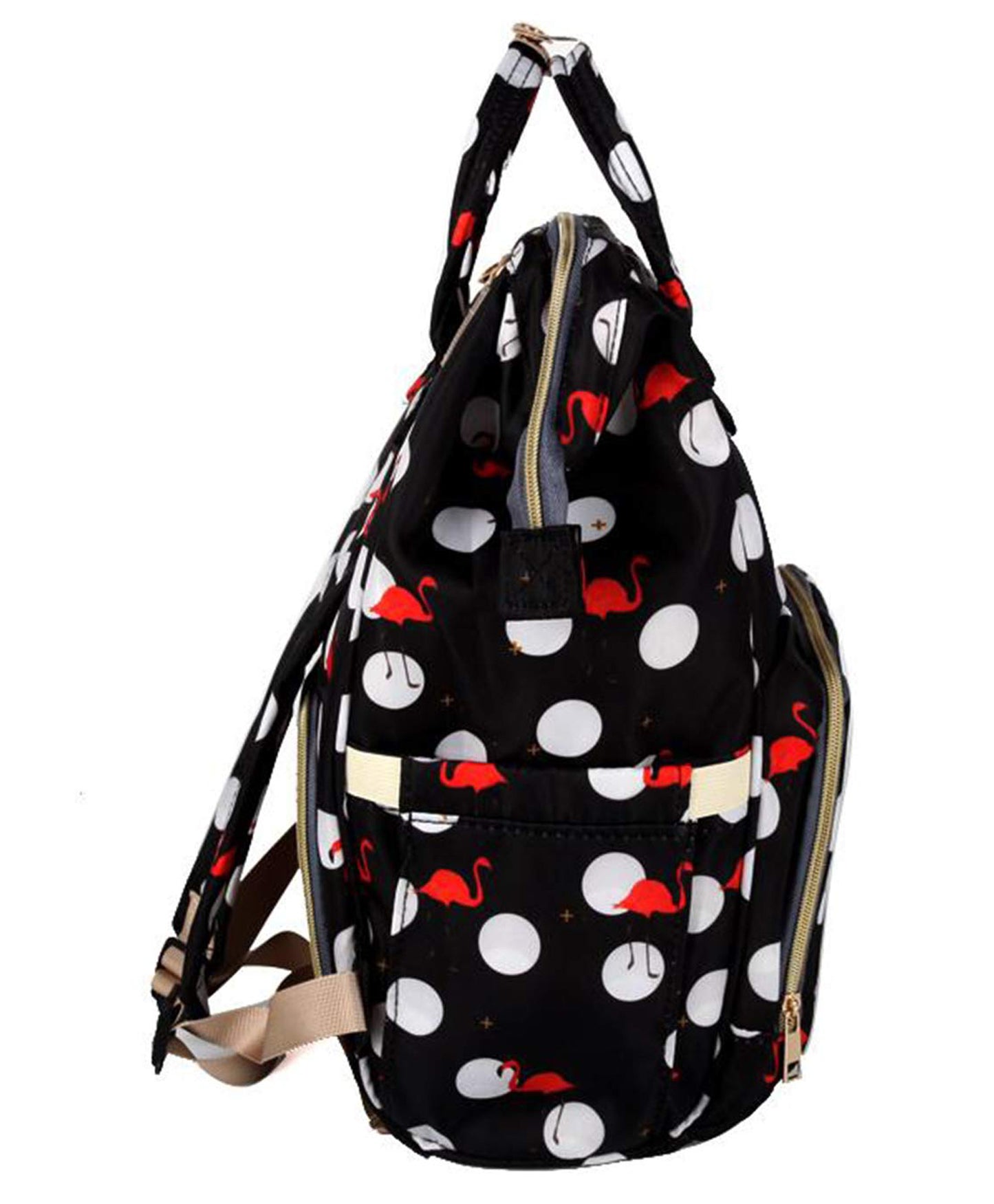 Diaper Bag Backpack Duck Black