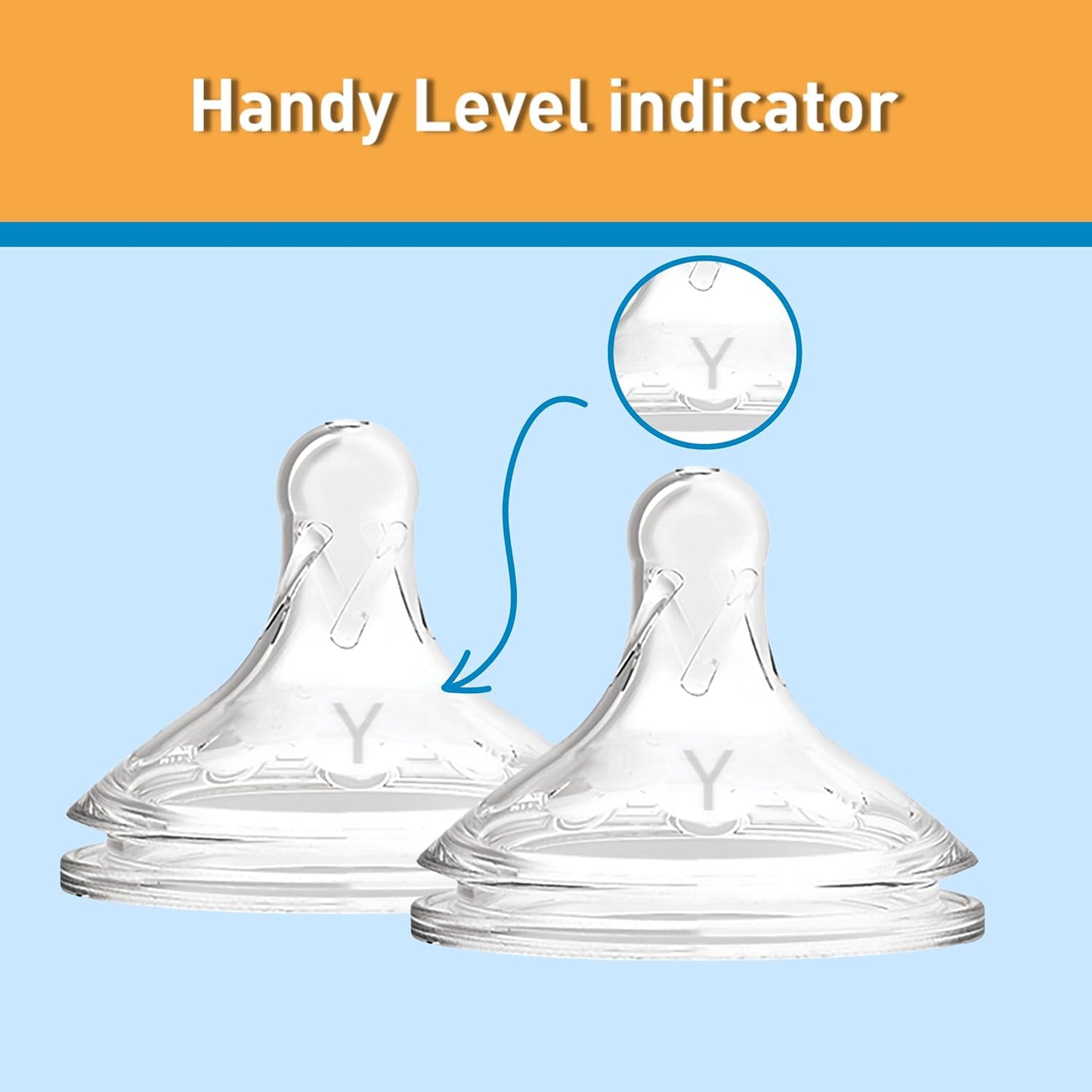 Dr Brown's Anti Colic Wide Neck Y-Cut Teats (9m+)- 2 pcs