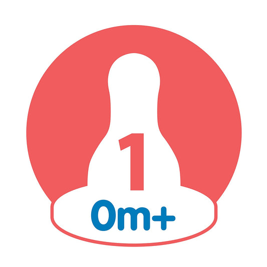 Dr Brown's Options+ Anti-Colic Feeding Bottle Level 1 (0m+) 250ml- Pink