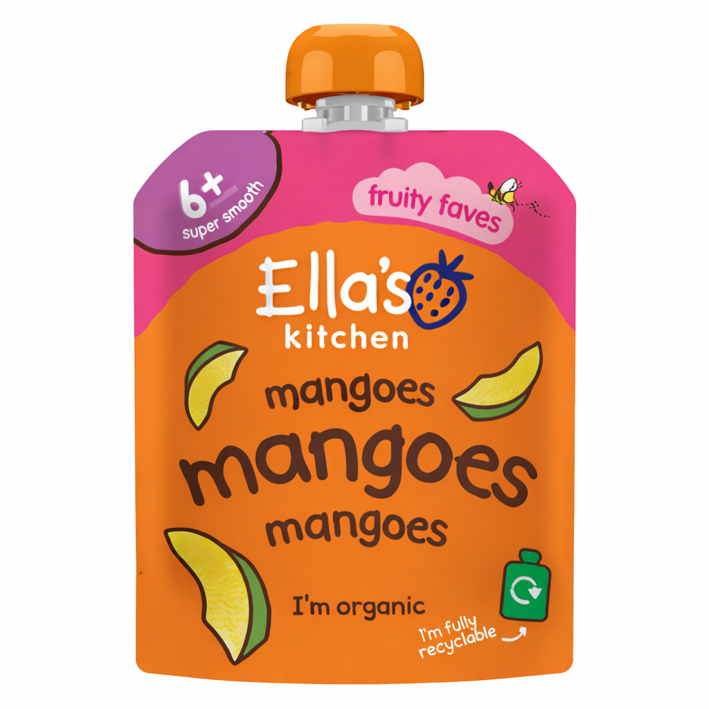 Ella's Kitchen Baby Pouch- Mangoes (6+ months) 70g