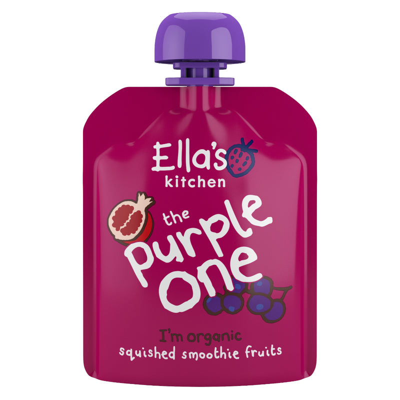 Ella's Kitchen The Purple One Smoothie Baby Pouch (6m+) 70g