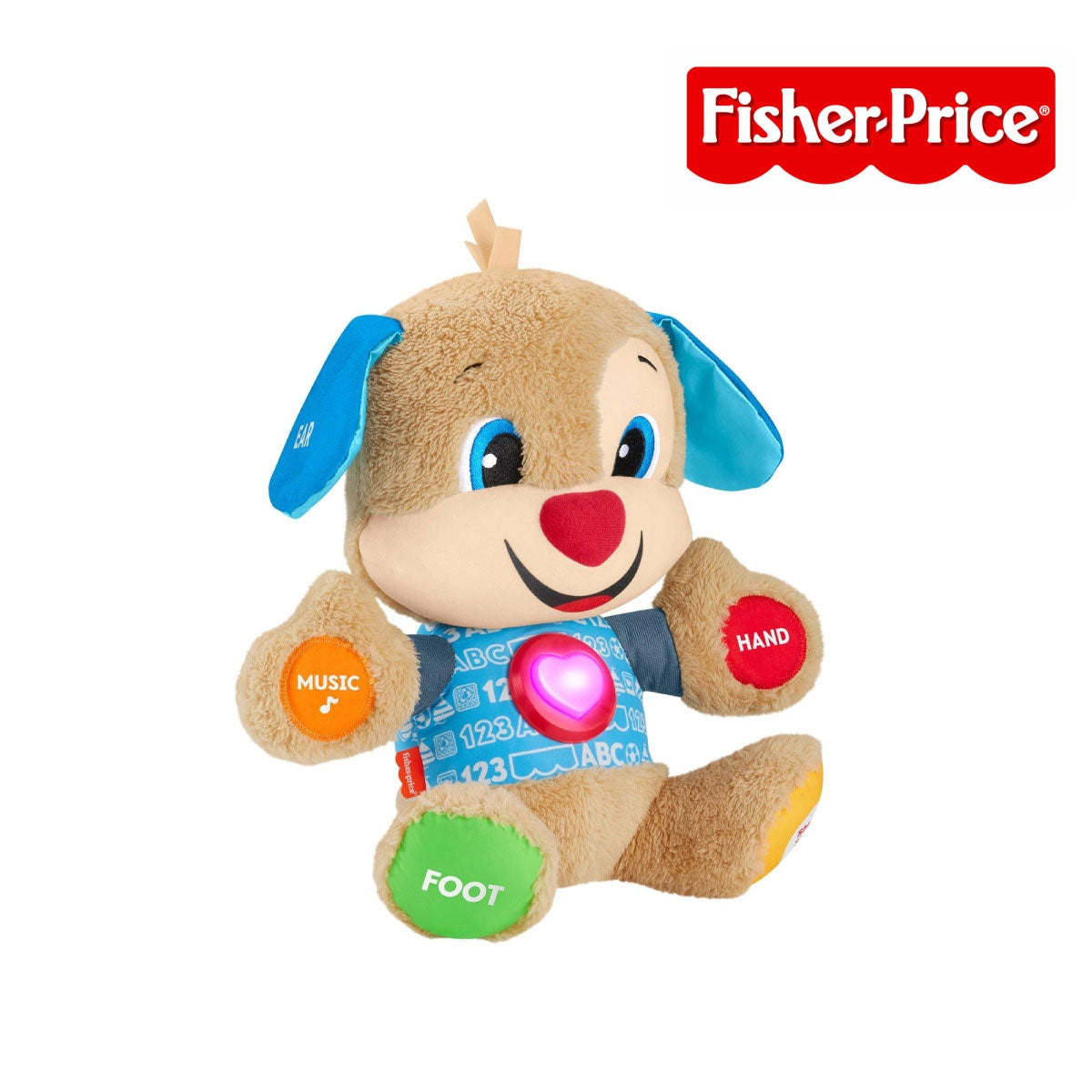 Fisher-Price HVY77 Laugh & Learn Smart Stages Puppy Plush (6-36m)
