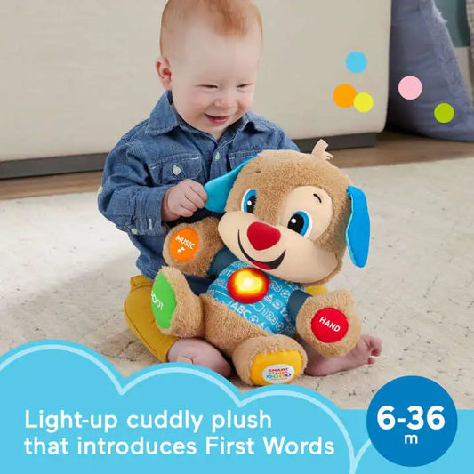 Fisher-Price HVY77 Laugh & Learn Smart Stages Puppy Plush (6-36m)