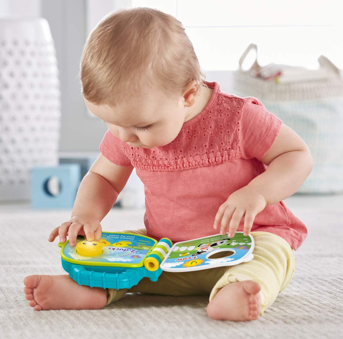 Fisher Price FYK57 Laugh & Learn Counting Animal Friends Musical Book