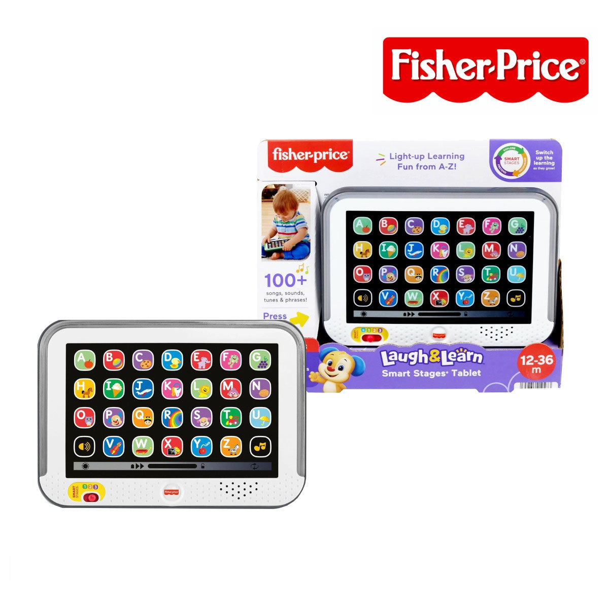 Fisher Price HVY74 Laugh & Learn Smart Stages Tablet