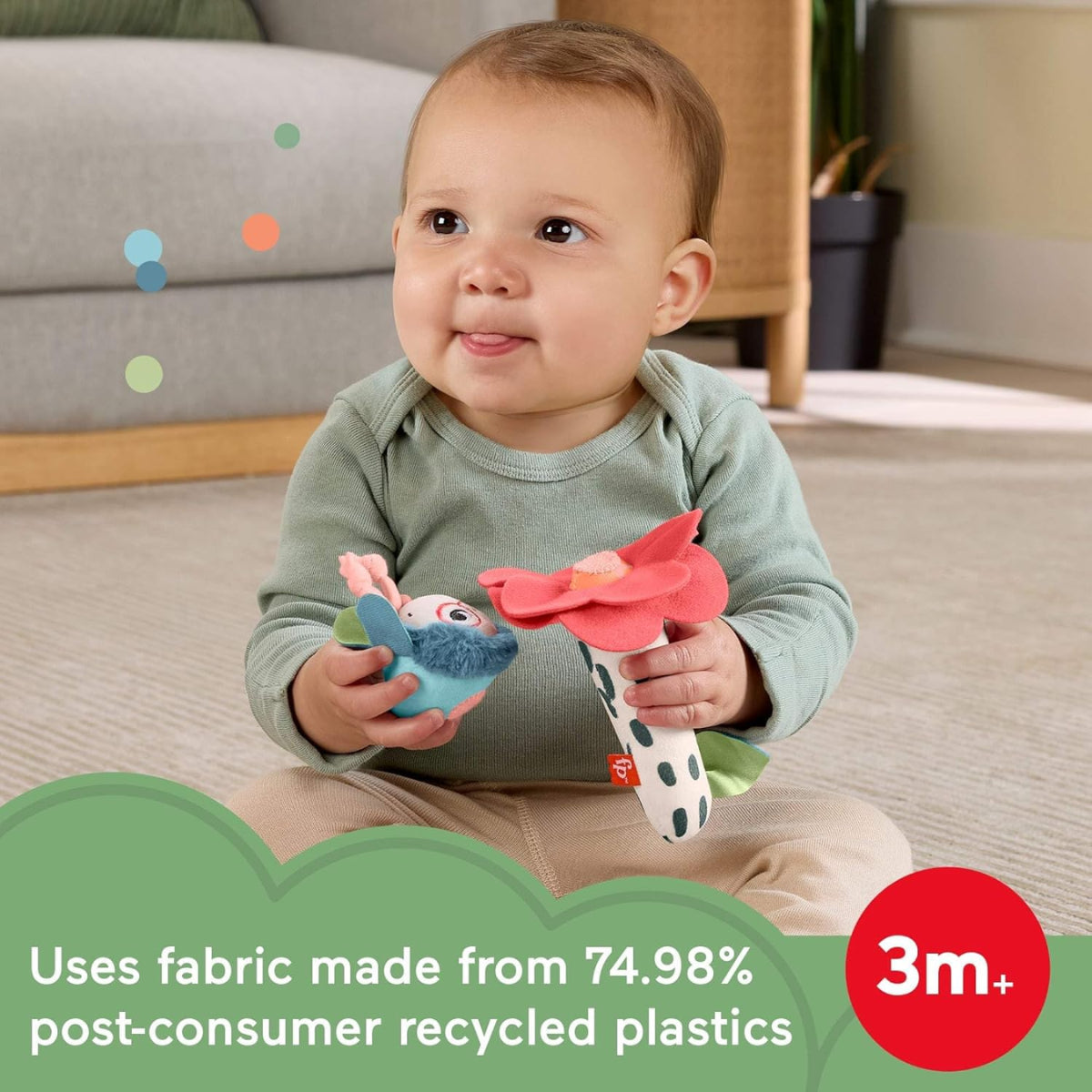 Fisher Price HYR56 Shake 'N Rattle Baby Toys Planet