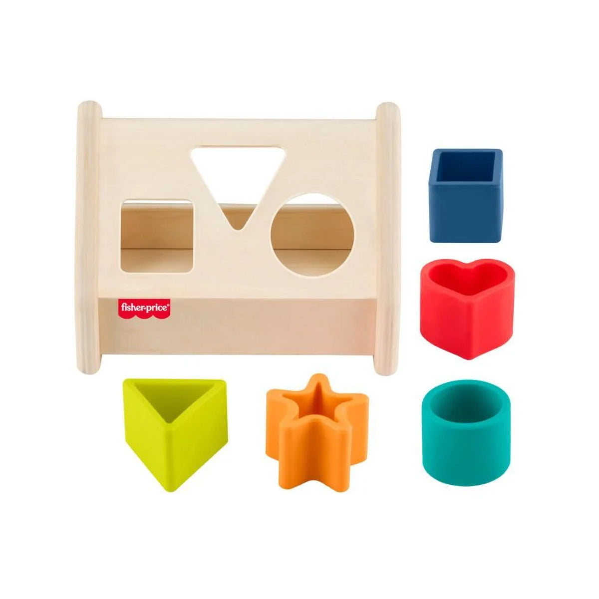 Fisher Price JCY41 Wood Silicone Shape Sorter