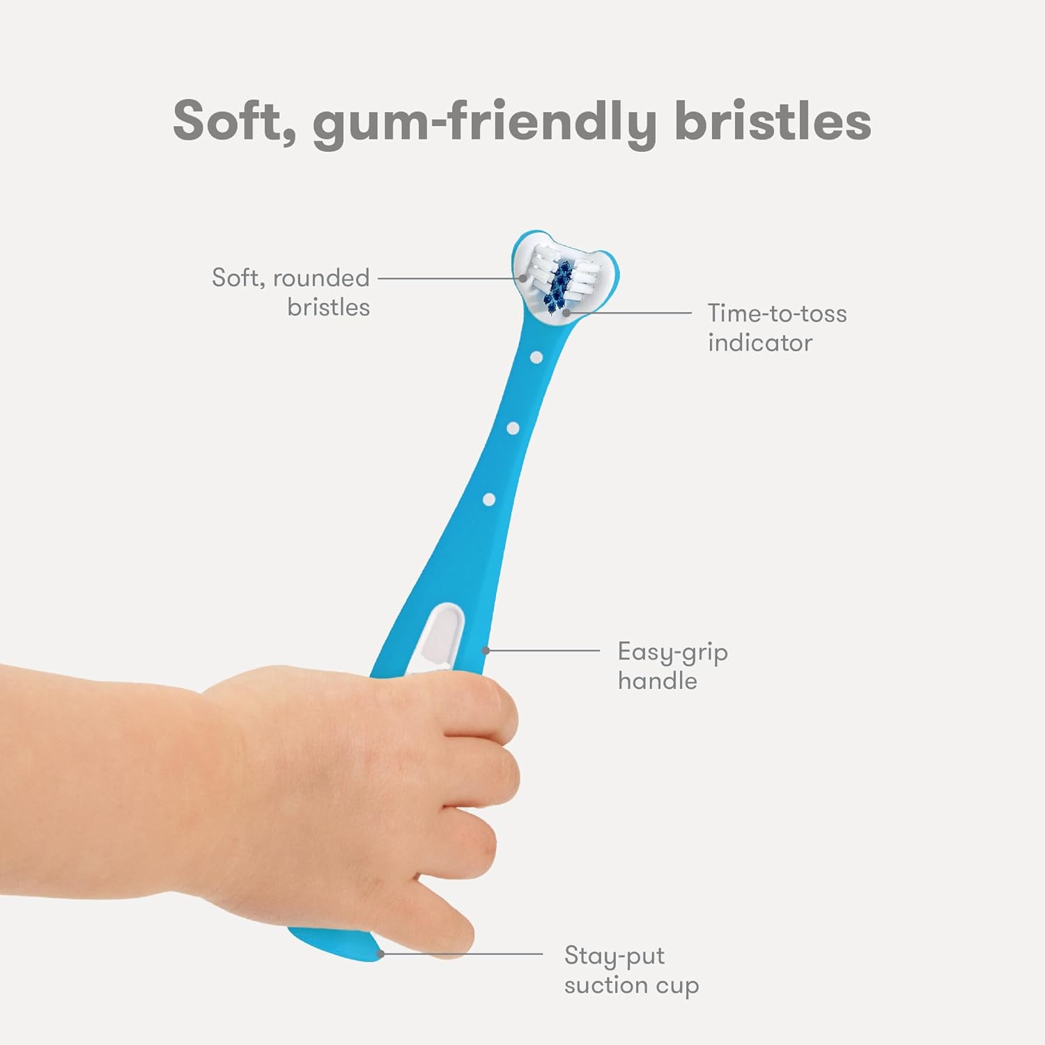 Frida Baby Triple-Angle Toothbrush for Toddler (2Y+)