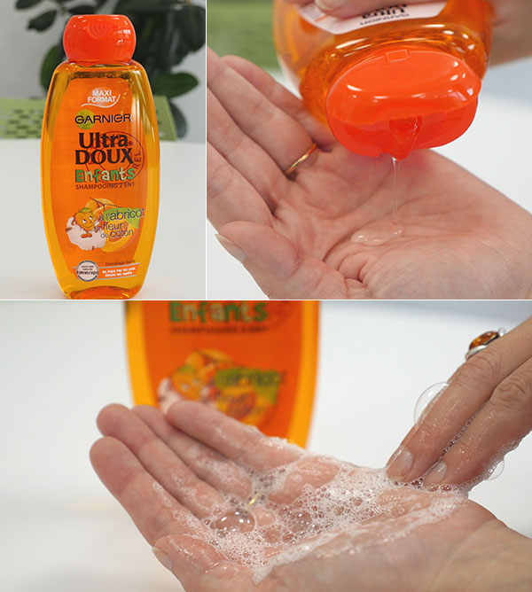Garnier Ultra Doux Enfants Shampooing 2 in 1 Apricot & Cotton Flower 400ml