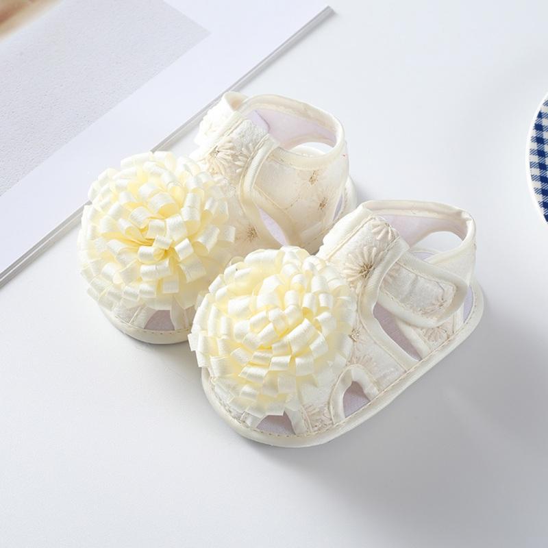 Girls Summer Sandals Baby Shoes- Yellow