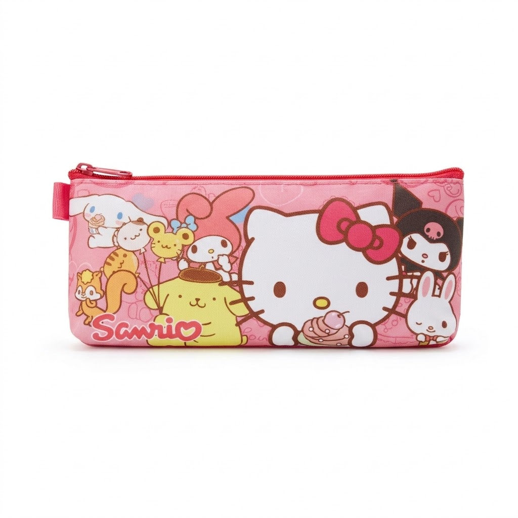 Hello Kitty & Friends Zipper Pencil Pouch Case