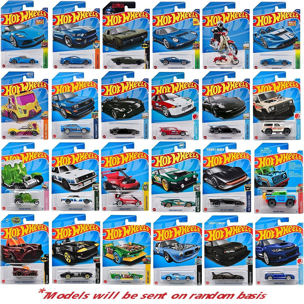 Hot Wheels Die-Cast Cars – Classic & Modern Models – C4982 – New Mattel