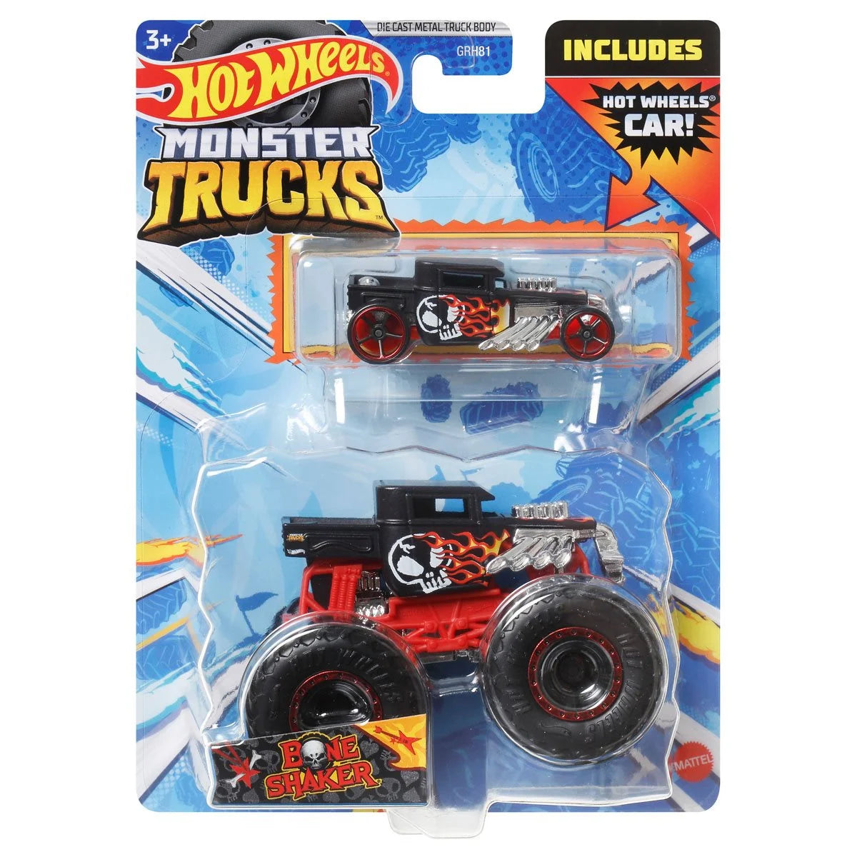 Hot Wheels GRH81 Monster Trucks 1:64 Vehicles Assortment