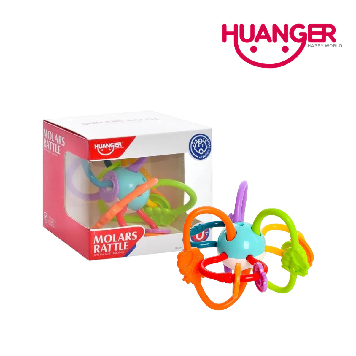 Huanger HE0190 Molars Rattle (0m+)