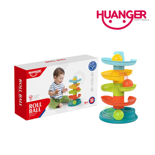 Huanger HE0291 Baby Ball Drop Spiral Tower (18m+)