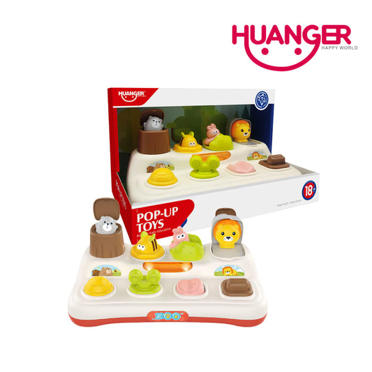 Huanger HE8087 Animal Pop Up Toy (18m+)