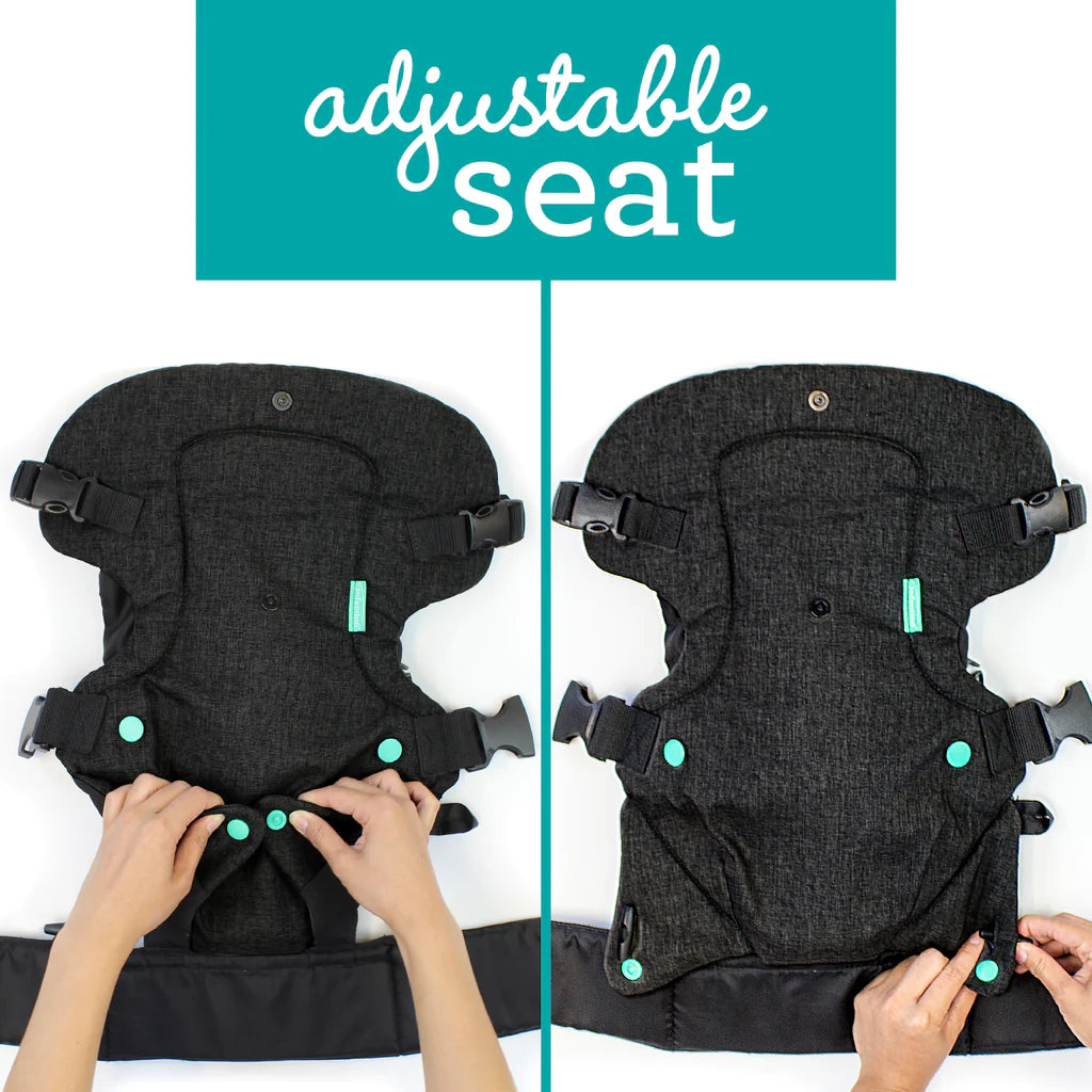 Infantino FLIP 4-in-1 Convertible Carrier- Black